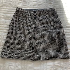 Loft Tweed Skirt, worn once, Size 6